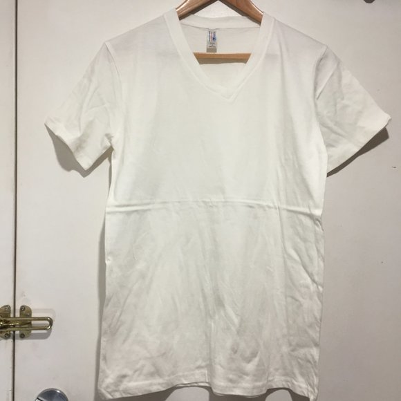 VINTAGE VERTAX COMBED COTTON V-NECK UNDERSHIRTS SIZE M - Picture 4 of 6